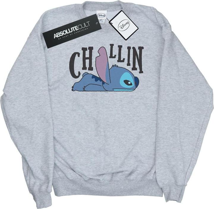 Actual product image Disney Boys Lilo And Stitch Chillin Sweatshirt (116)