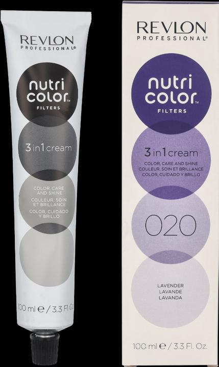 Actual product image Revlon Professional Nutri Color Cream 020 Lavender (Lavender)