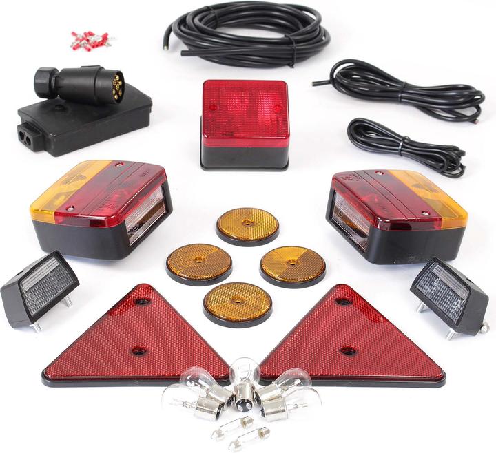 Wiltec Kit d'éclairage de la remorque