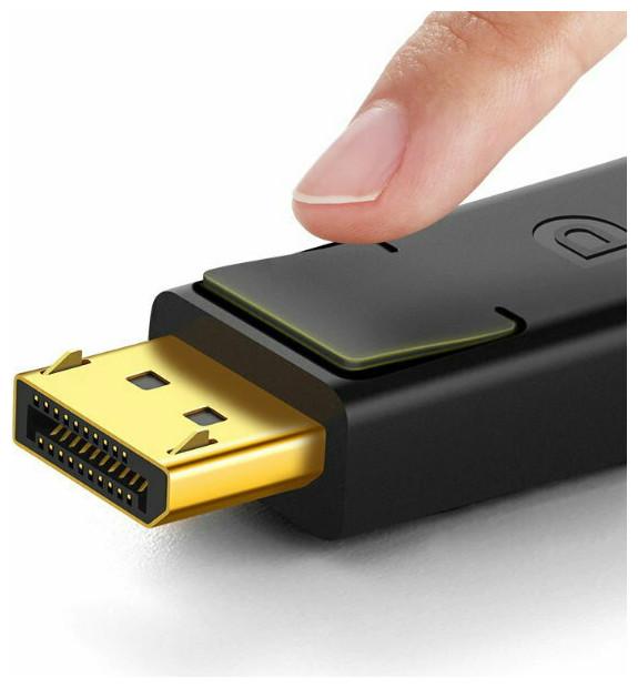 Actual product image Ugreen DisplayPort to DisplayPort Cable DP102, 4K, 3D, 1m (Black) (1 m, DisplayPort)