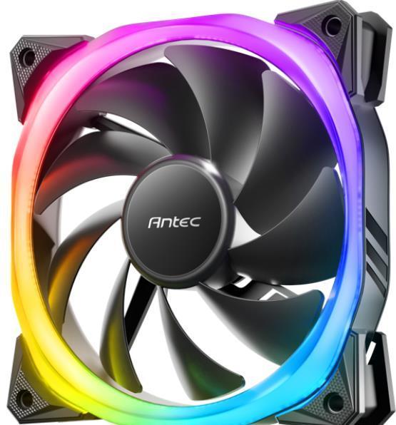 Produktbild Antec FUSION 120 ARGB Computer case Fan Black (120 mm)