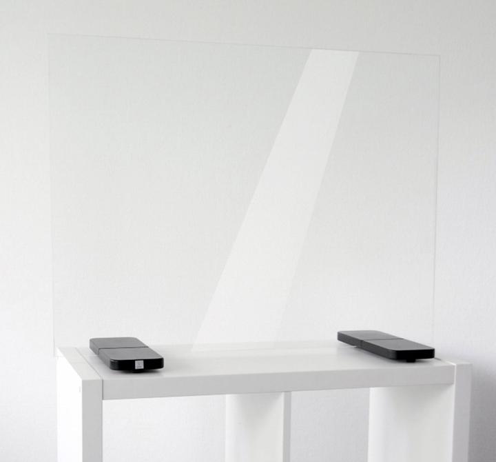Vierhaus Prevent Spuckschutz Tisch Acryl (80 cm, 60 cm)