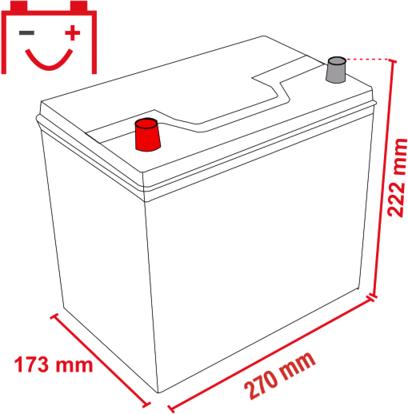 Immagine prodotto Exide Eccellenza (12 V, 70 Ah, 540 A)