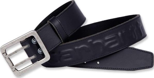 Actual product image Carhartt LOGO BELT BLACK Size W34