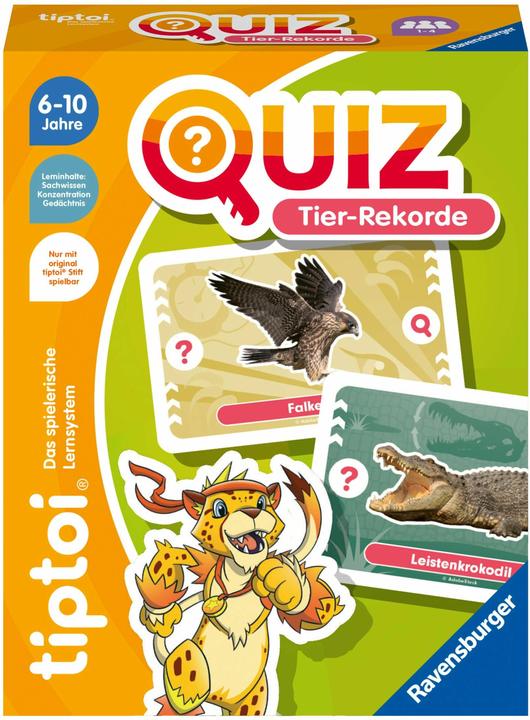 tiptoi Quiz Tier-Rekorde (Deutsch)