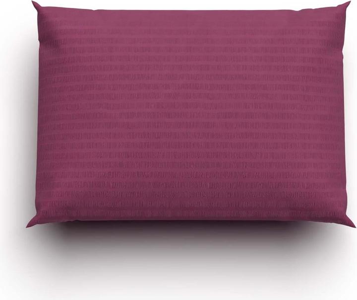 Image du produit Lotus Bettwaren Parure de lit en satin seersucker uni (Taie d'oreiller, 50 x 70 cm)