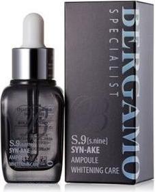Bergamo S.9 Syn-Ake - Ampoule Whitening Care Serum For Face Of Snake Venom 30Ml (30 ml)