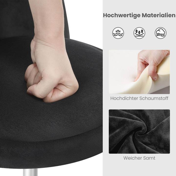 Image du produit Woltu Tabouret de maquillage réglable en hauteur
