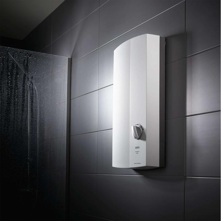 Immagine prodotto AEG Haustechnik DDLE Basic 11 kW Scaldabagno elettronico istantaneo, selezione della temperatura tramite i simboli