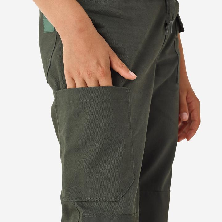 Image du produit Solognac Pantalon 500 résistant enfants vert (6, 7, 8)