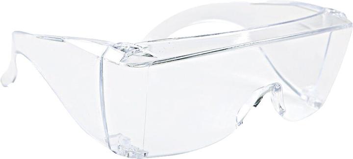 Hygostar Safety spectacles for spectacle wearers, transparent plastic, polycarbonate lenses, can be perfectly