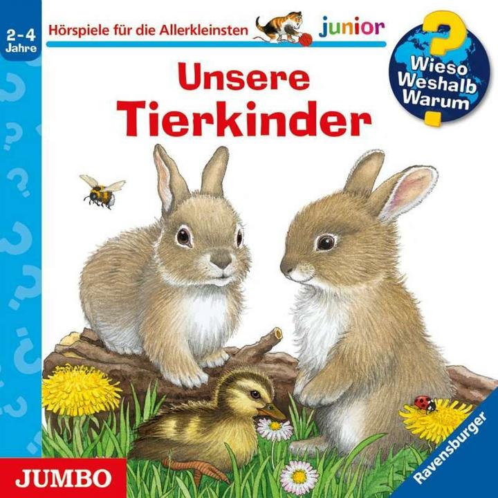 Jumbo Wieso? Weshalb? Warum? junior. Unsere Tierkinder (Deutsch, Niklas Heinecke, Julia Bareither, Frauke Nahrgang, 2018)