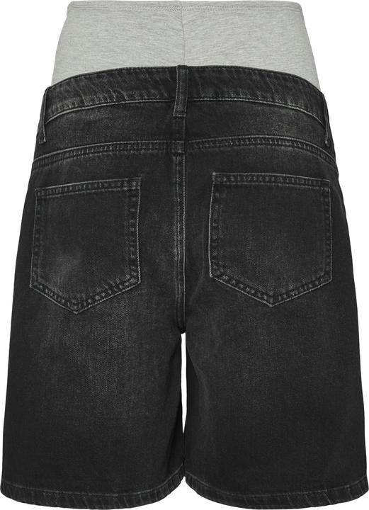 Produktbild Mamalicious Normal geschnitten Mid Rise 5-Pocket-Shorts Jeans-Shorts (S)