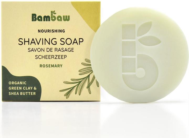 Image du produit Bam Baw savon de rasage romarin solide (498.67 ml)