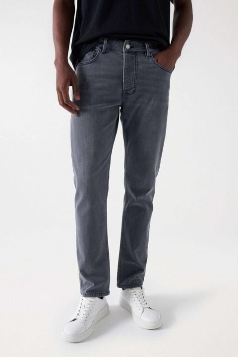 Produktbild Salsa Jeans Jeans Slim Fit Slim Jeans Knit Denim (28)