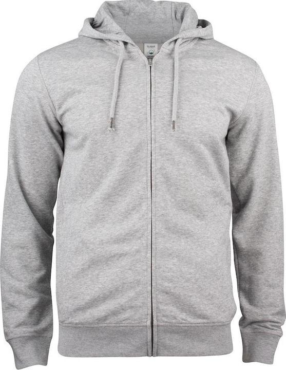 Clique Premium Hoodie mit durchgehendem Reissverschluss
