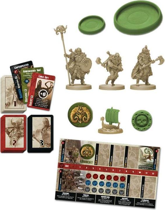 Produktbild Cmon CMND1000 - Blood Rage - 5th Player Expansion (5.Spielererweiterung), für 2-4 Spieler, ab 14 Jahren (Deutsch)