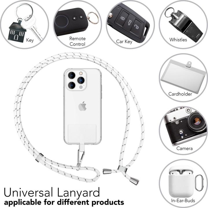 Produktbild Nalia Universal Handykette zum Umhängen mit Pad