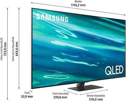 Produktbild Samsung QE50Q80A (50", QLED, 4K, 2021)