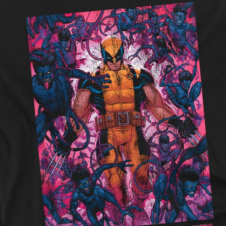 Immagine prodotto X-Men Maglietta Wolverine Nightcrawler Adulto Unisex (XL)
