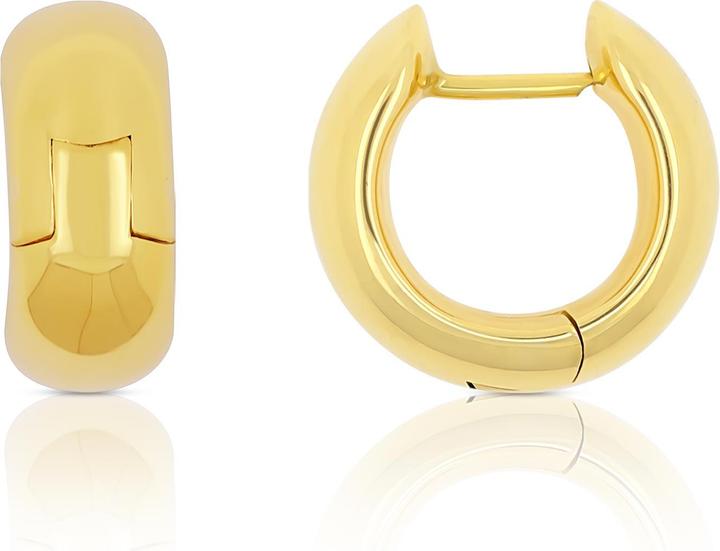 Muau Creolen (750/18K Gelbgold)
