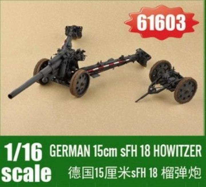 Actual product image I Love Kit GERMAN 15cm sFH 18 HOWITZER
