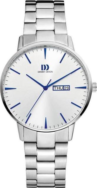 Produktbild Danish Dänisches Design Akilia Watch - Dänisches Design Männer Uhr - Silber - Durchmesser 41 mm - Farbbesch (41 mm)