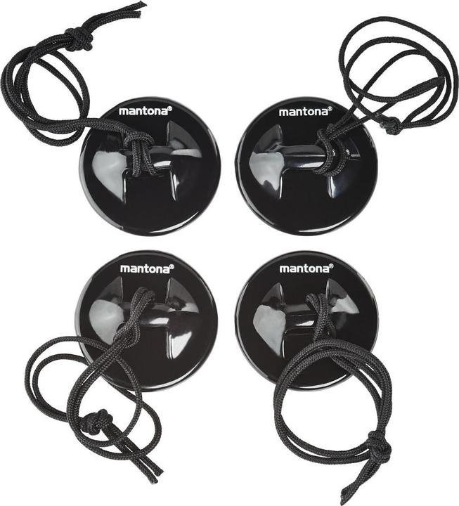 Actual product image mantona Fuse holder set 4 holders 8 pads (GoPro HERO8 Black)