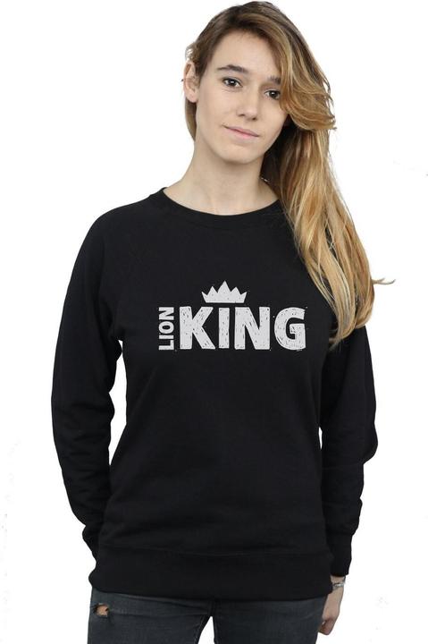 Actual product image Disney Womens/Ladies The Lion King Movie Crown Sweatshirt (XL)