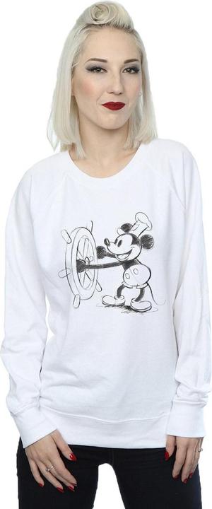 Produktbild Disney Mickey Mouse Steamboat Sketch Sweatshirt (S)