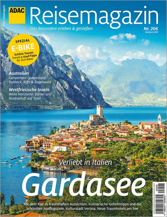 Actual product image Adac Reisemagazin mit Titelthema Gardasee (German, 2025)