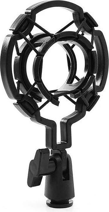 Actual product image Media-Tech STUDIO AND STREAMING MICROPHONE - Professional condenser microphone set (all black) for studio use.