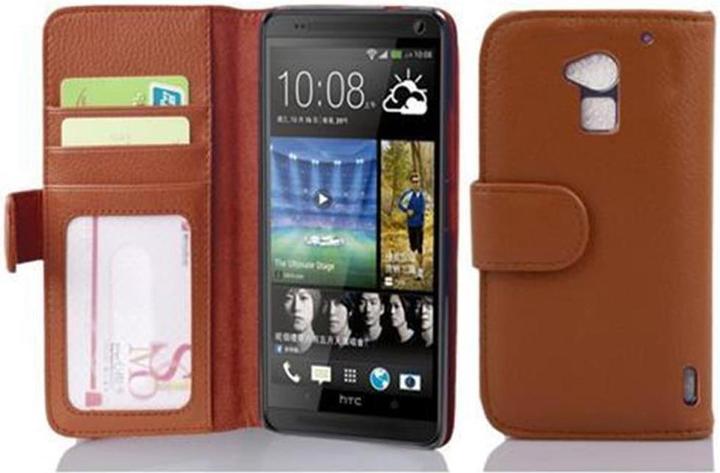 Actual product image Cadorabo Book with 3 card slots cover (HTC One Max)