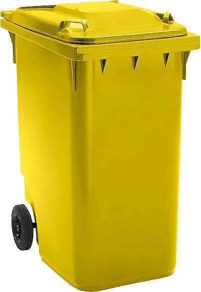 Produktbild kaiserkraft Grossmülltonne aus Kunststoff, nach DIN EN 840 (360 l)