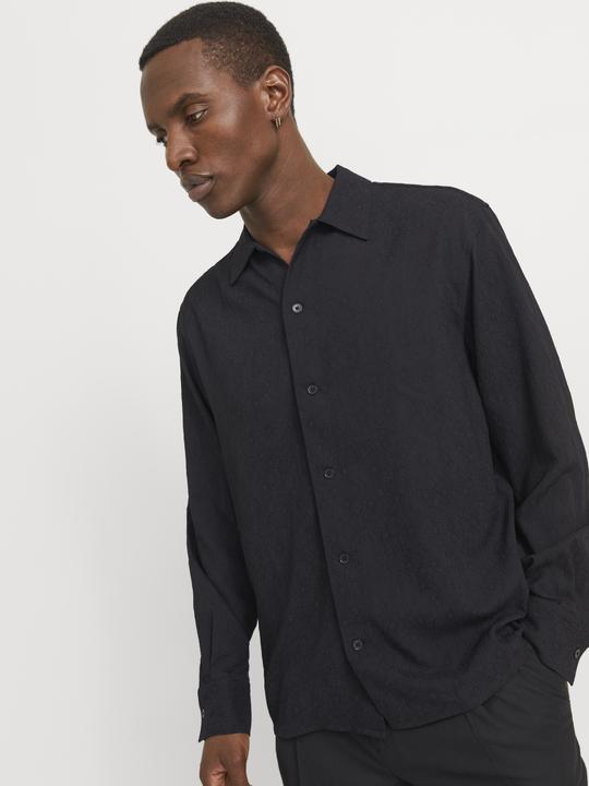 Actual product image Jack & Jones Jprblatrend Jacquard L/S Shirt Styd Aw24 (XL)