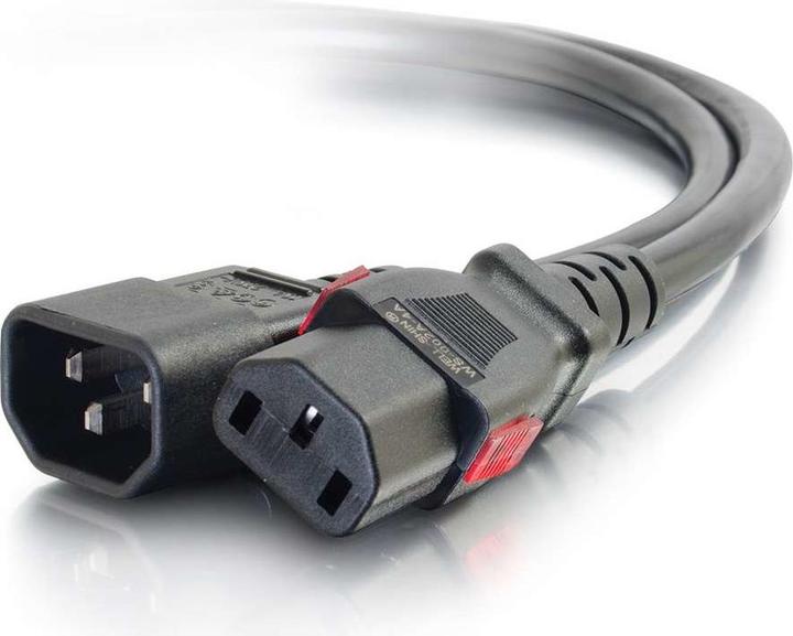 Image du produit C2G Câble d'alimentation - IEC 60320 C14 à IEC (4.50 m)