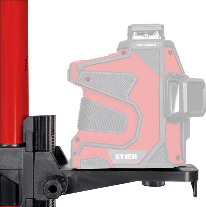 Image du produit Stier Tige télescopique pour laser à lignes croisées, 360 cm