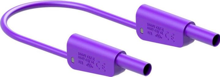Image du produit Stäubli SLK-4N-F25 Cordon de mesure ( - ) 100 cm Violet 1 pc. (Ligne de mesure)
