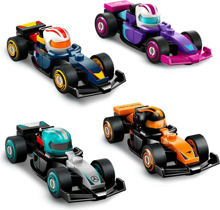 Actual product image LEGO F1 racing cars to collect (Assorted) (71049, LEGO DC)