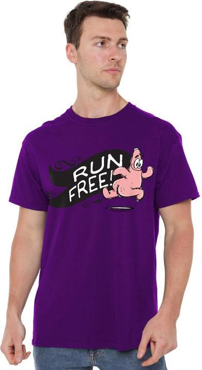 Image du produit Spongebob Squarepants - T-shirt RUN FREE! - Homme (XL)