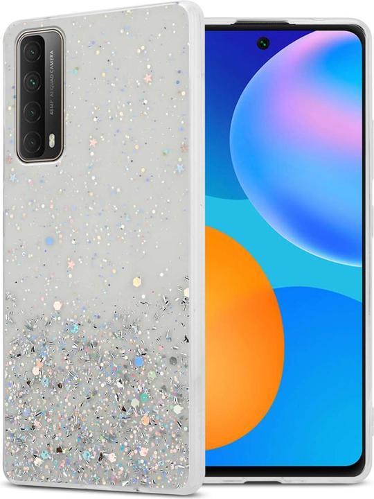 Transparent mit Glitter