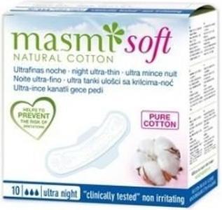 Actual product image Masmi Soft Night Ultra-Thin Pads U (1 x, Sanitary pads)