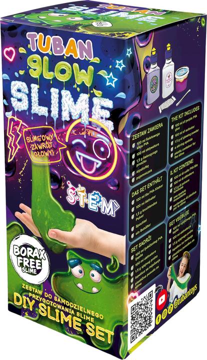 Produktbild Tuban Zestaw super slime - Glow in the dark