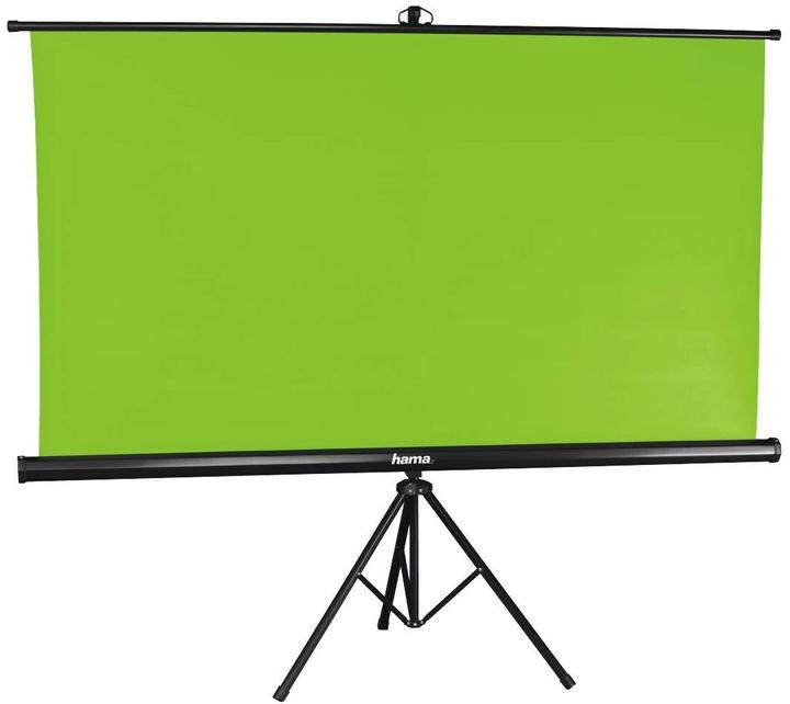 Actual product image Hama Green screen background with tripod, 180 x 180 cm, 2in1 (180 cm, 270 cm)