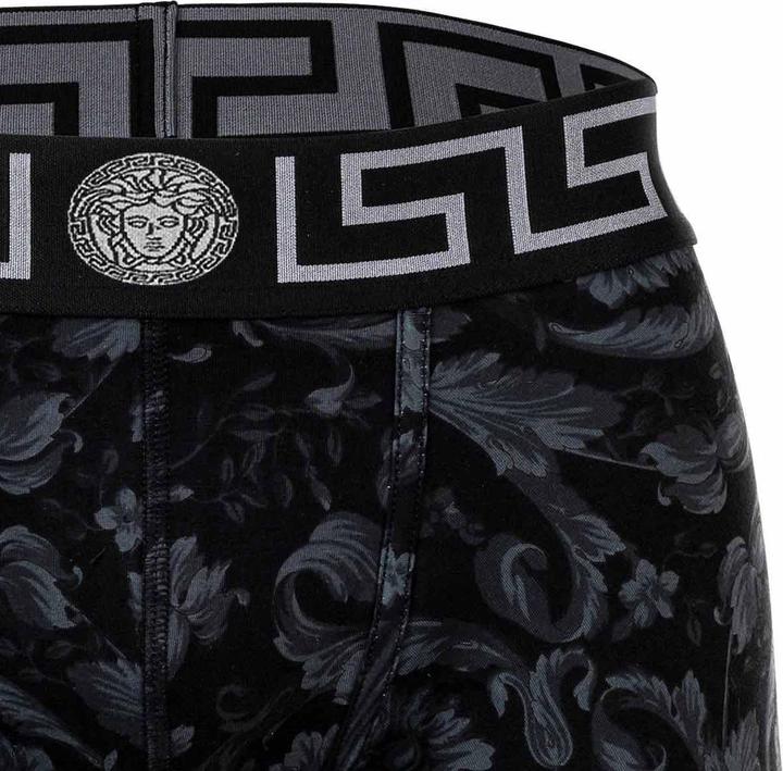 Immagine prodotto Versace Short Trunk Stretch Organic Jersey Barocco Ss92 All Over - New Logo (S, Confezione singola)