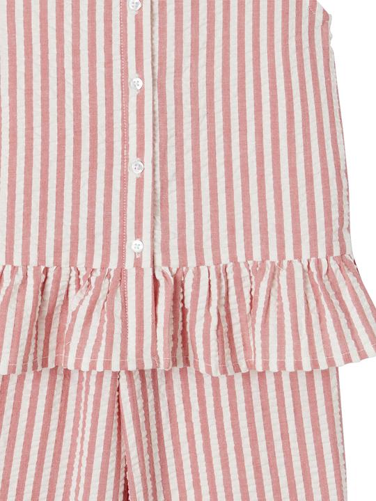 Actual product image Vertbaudet Girls' set: blouse & 7/8 trousers (146)