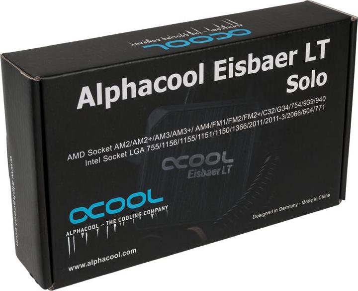 Image du produit Alphacool Refroidisseur de CPU Eisbaer LT (Solo) avec pompe
