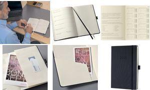 Image du produit Sigel Agenda / organiseur semainier 2025 C2514 1W/1S noir 21.3x14.8cm (Allemand)