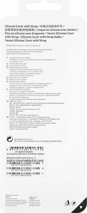 Produktbild Samsung Silicone Cover mit Schlaufe (Samsung Galaxy S21 FE 5G)