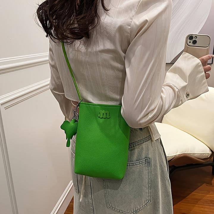 Produktbild Only-Bags.Store Niedliche Mini-Kreuztasche, Elefanten-Handy-Tasche, Mode Eimer Umhängetasche